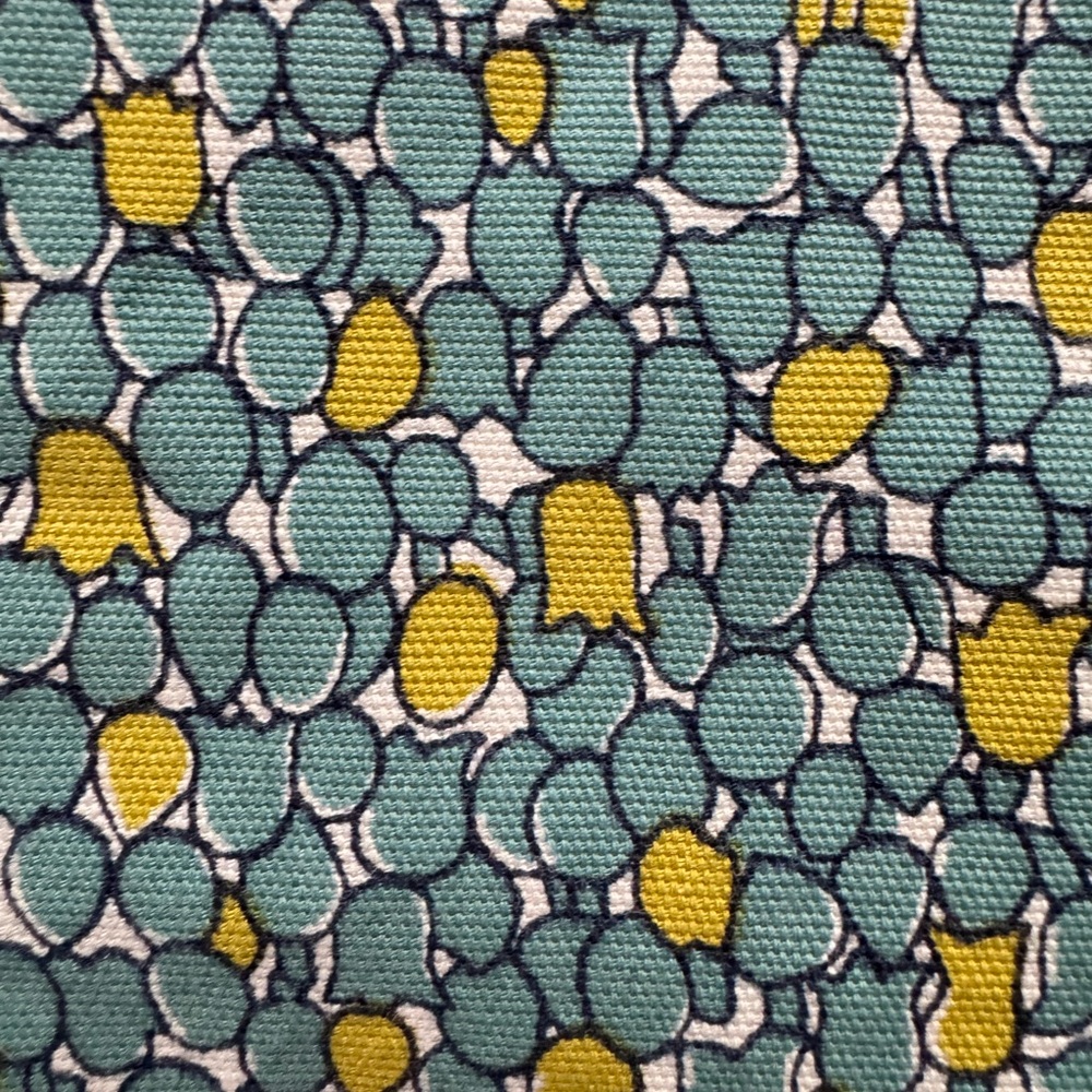Talbots pebble print blues and greens skirt